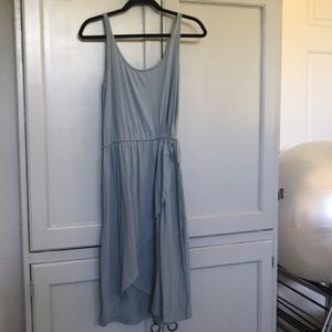 Organic cotton blue dress